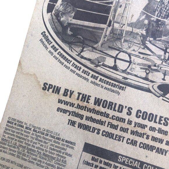 2000 Hot Wheels 1967 Pontiac GTO Diecast 1:64 Mattel #226 Tiger Racing Collector - Picture 6 of 6